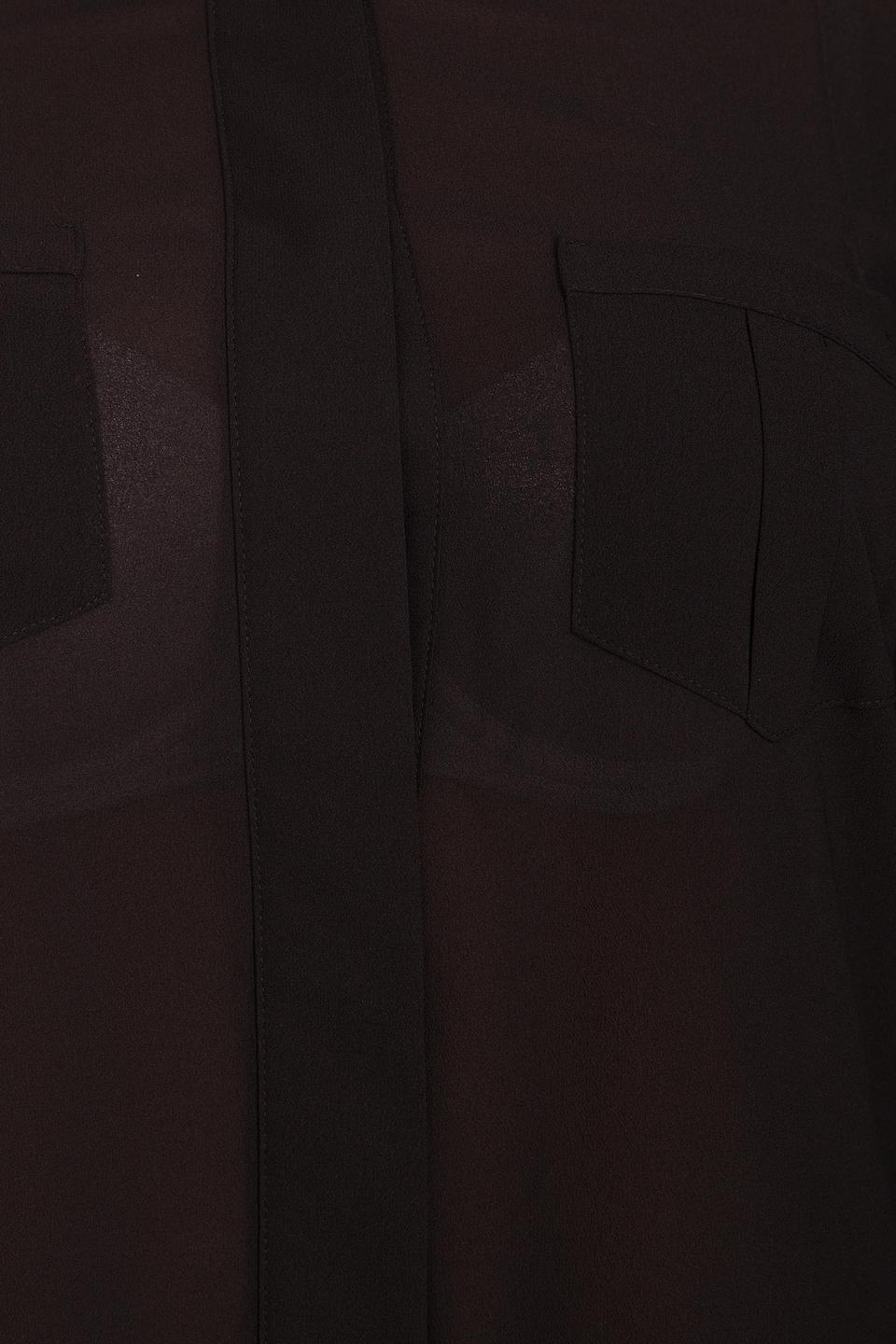 Блуза Gerry Weber чёрная полупрозрачная