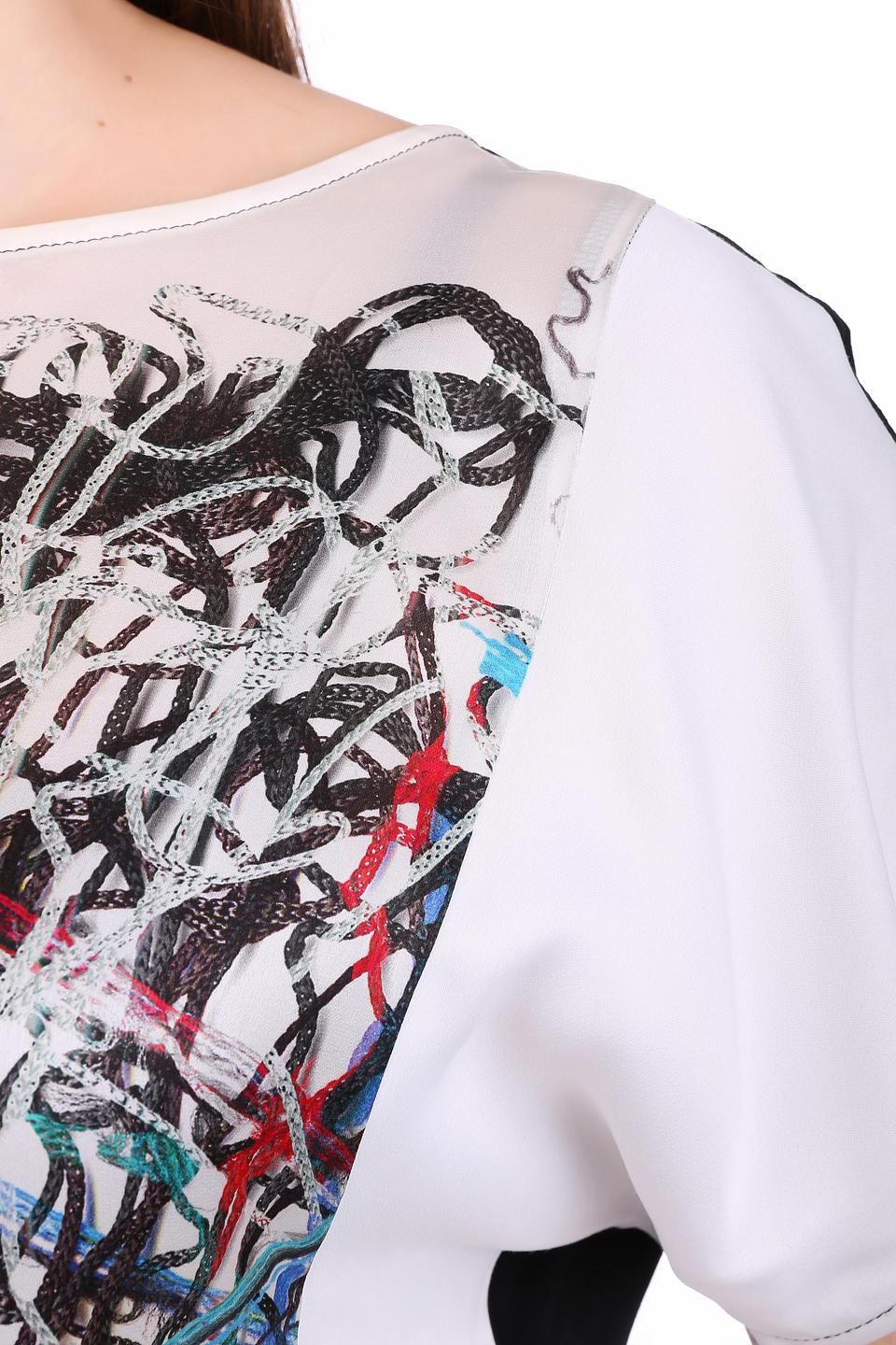 Блуза Tuzzi с принтом лошадей