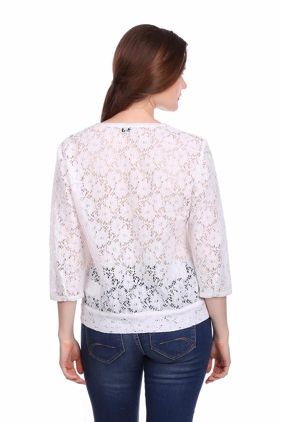 Блуза Gerry Weber кружево белая