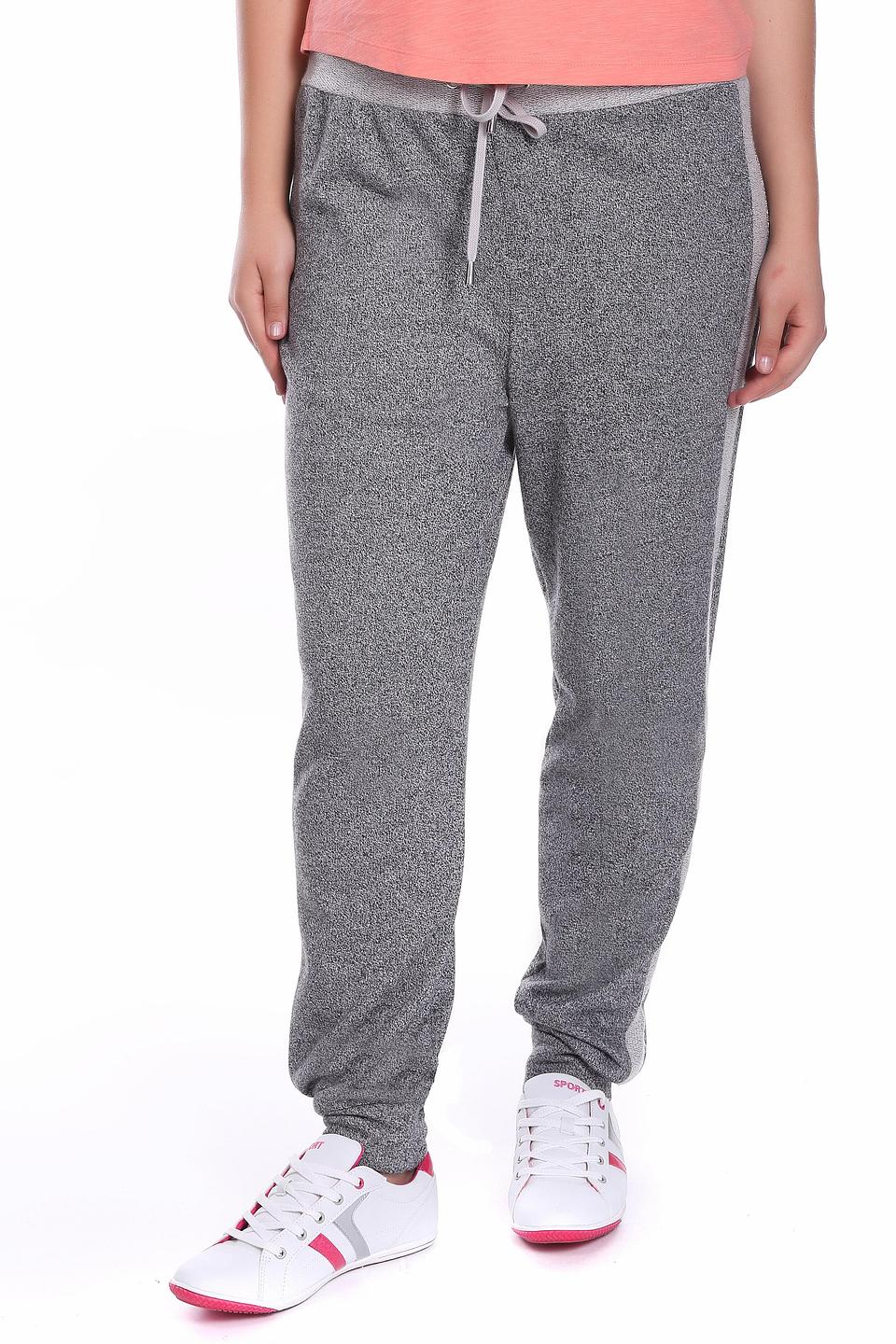 Брюки Via Appia серые с лампасами