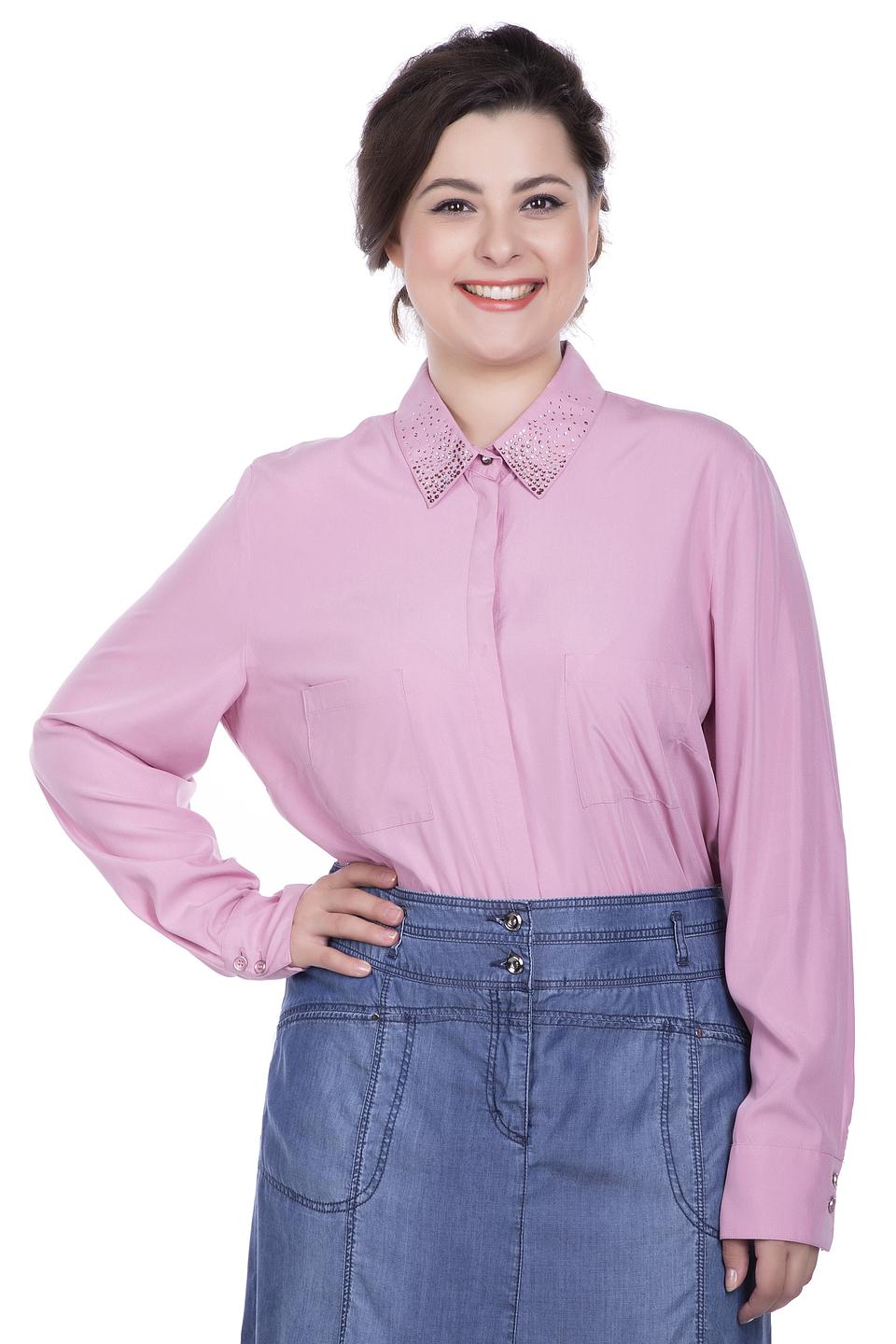 Блузка Betty Barclay розовая с декором