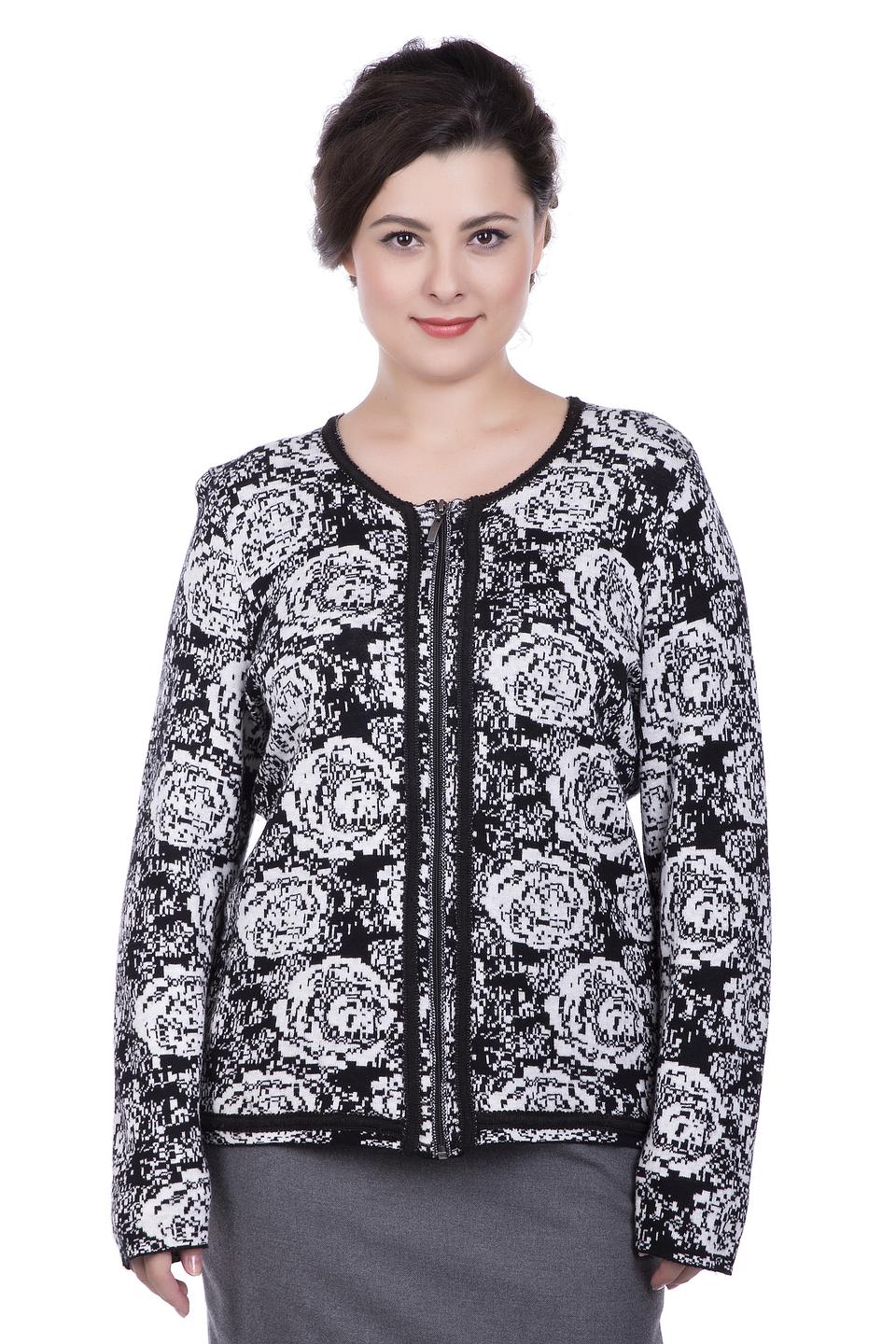 Жакет Via Appia с цветочным принтом