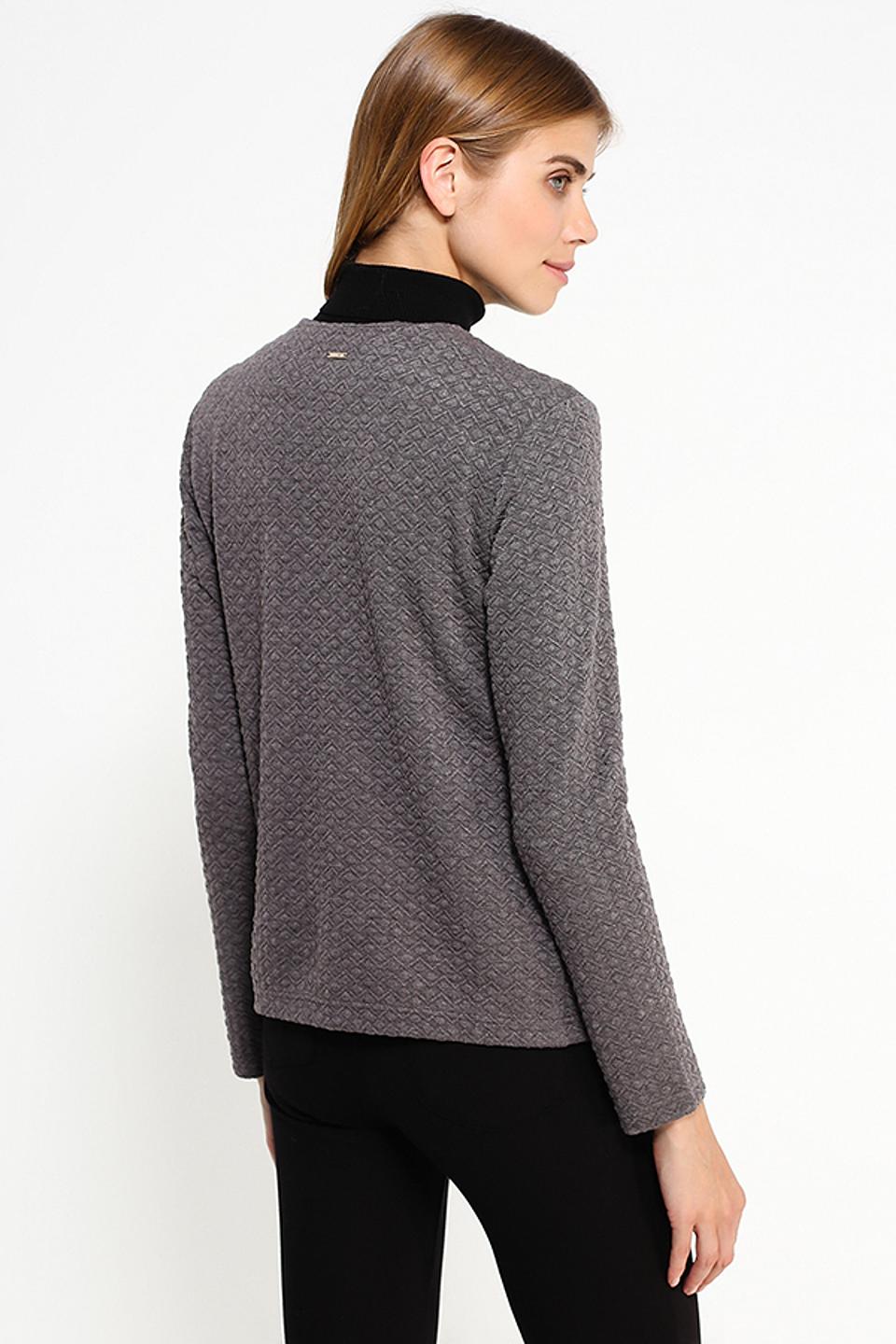 Жакет FINN FLARE серый с узором