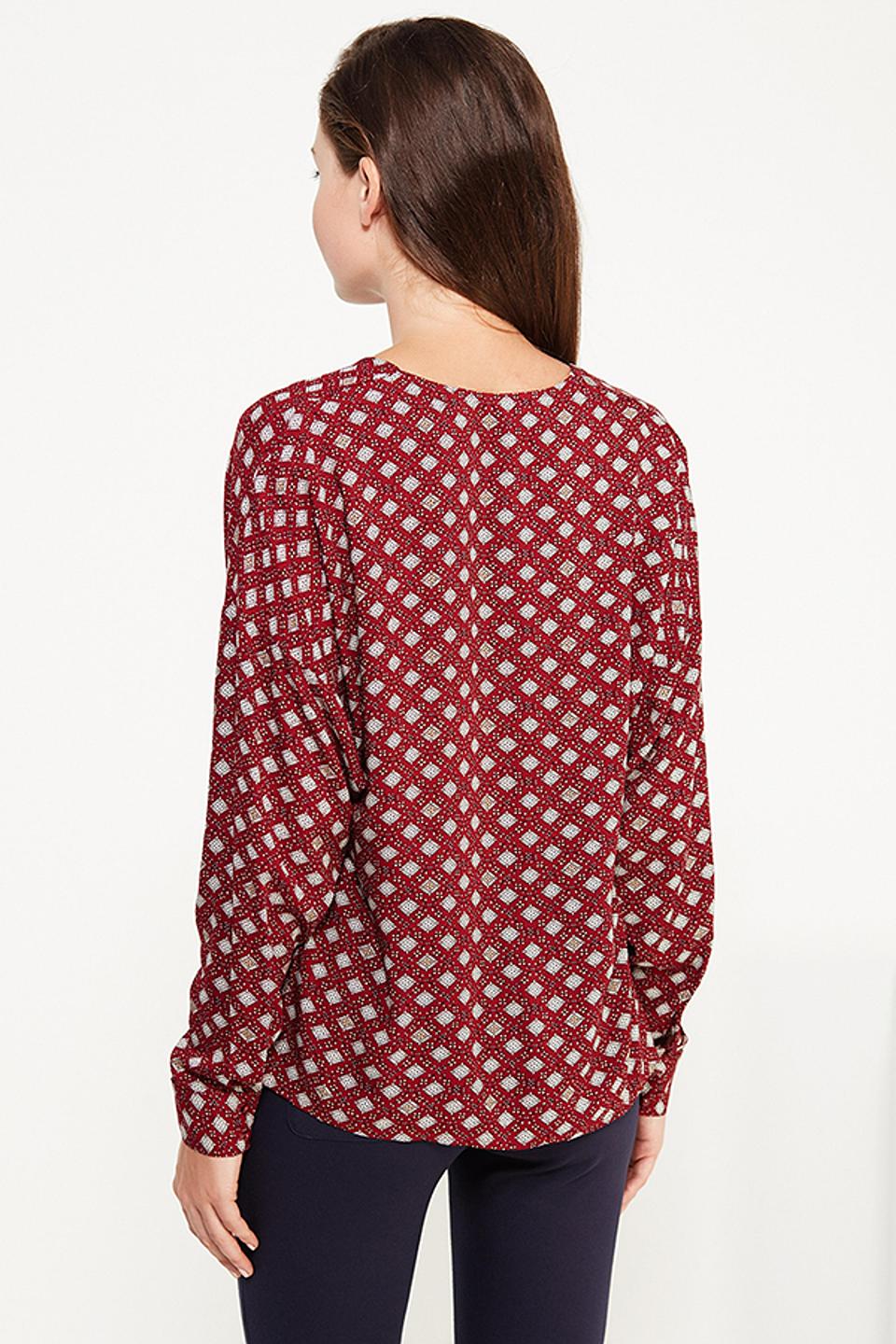 Блуза FINN FLARE с принтом в клетку