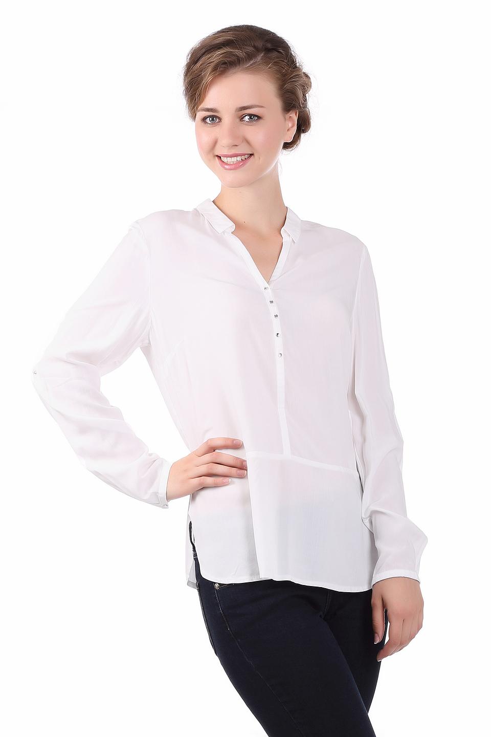 Блуза Gerry Weber белая с пуговицами