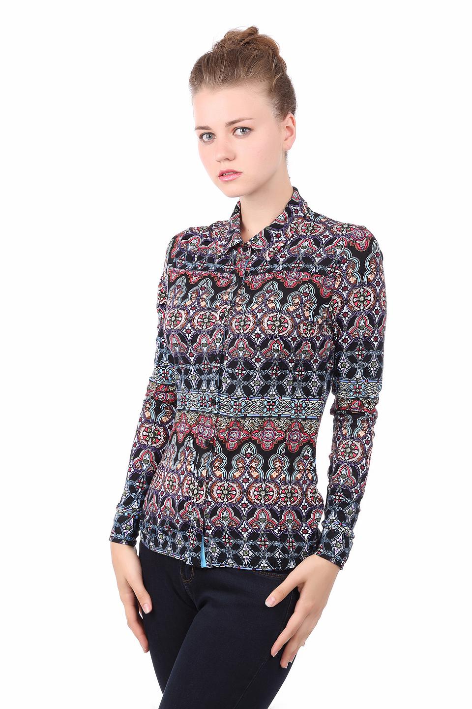 Блуза Pezzo с восточным принтом