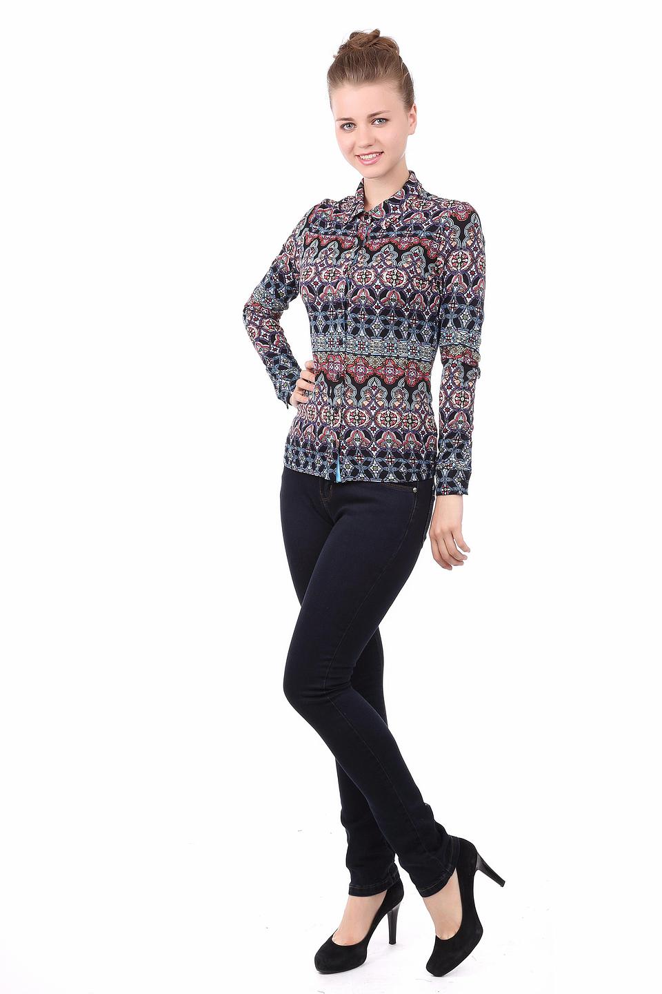 Блуза Pezzo с восточным принтом