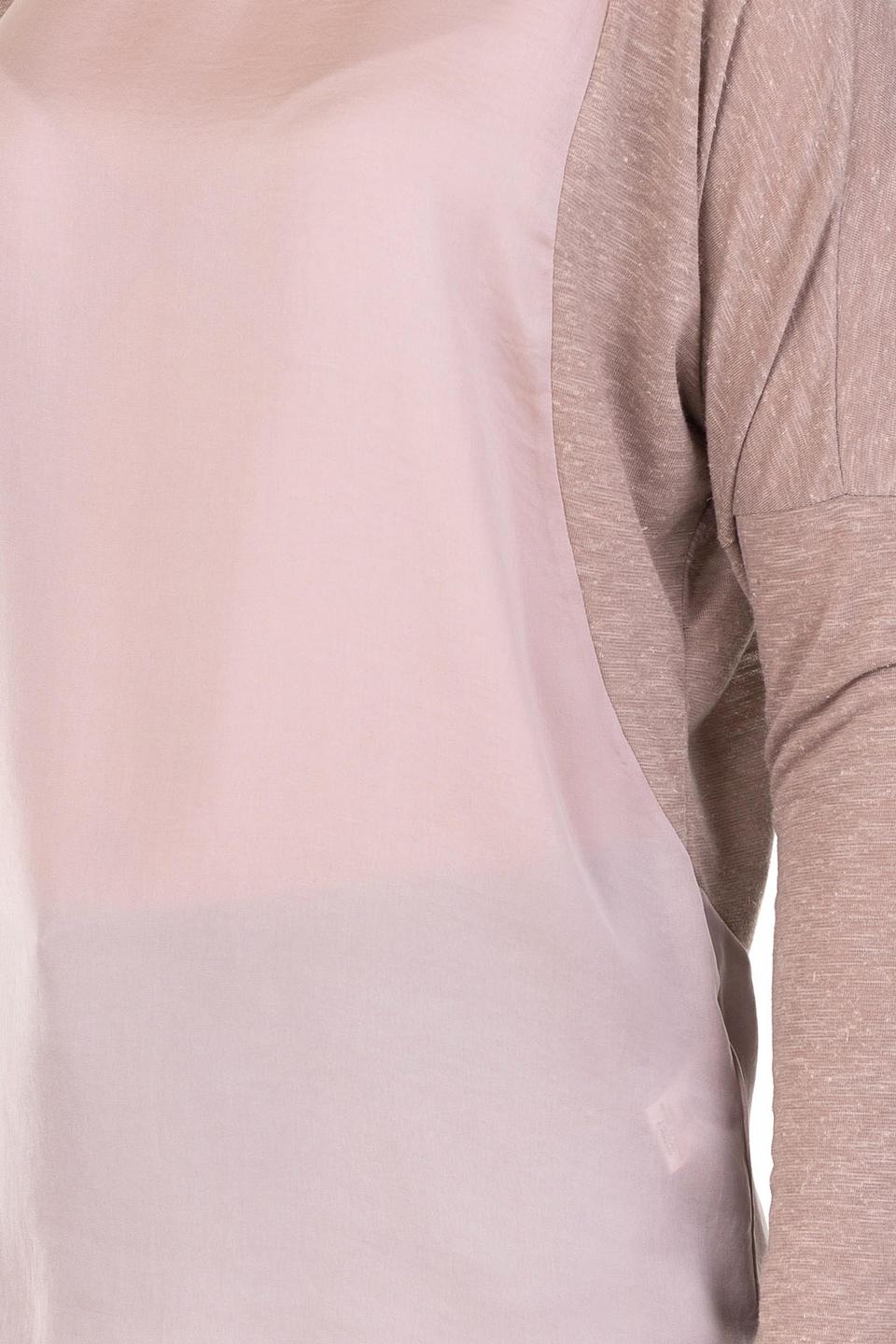 Блуза XARIZMAS с комбинированным дизайном