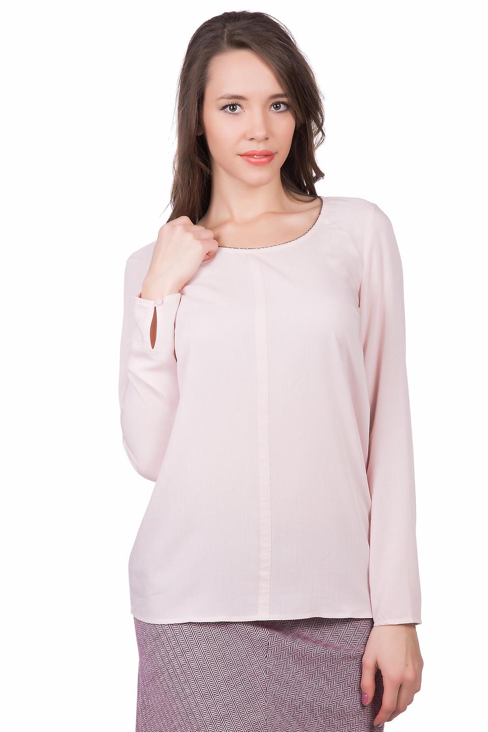 Блуза Passport с длинным рукавом, пудрово-розовый