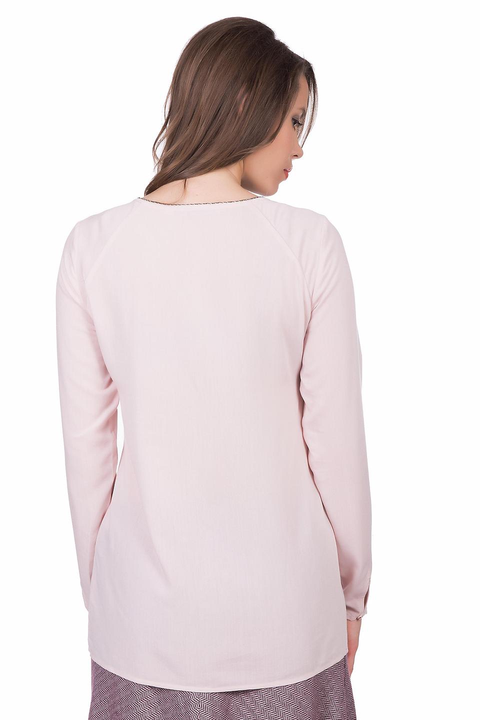 Блуза Passport с длинным рукавом, пудрово-розовый