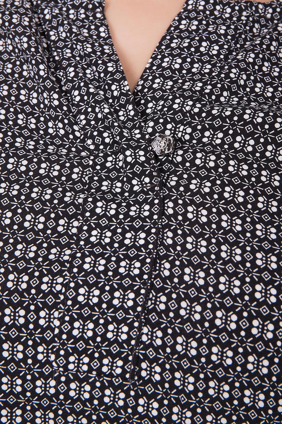 Блуза Betty Barclay в чёрно-белый принт