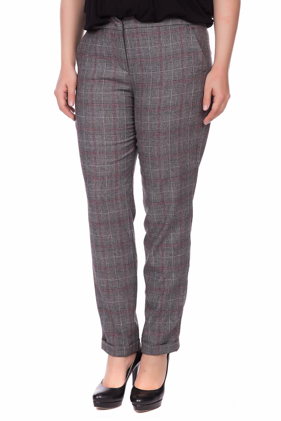 Брюки Gerry Weber в клетку серые