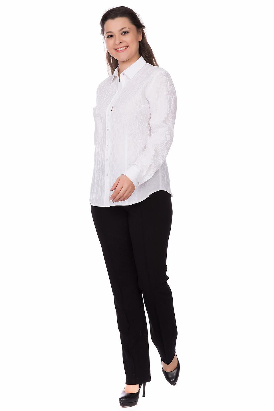 Блуза Erfo белая с текстурой