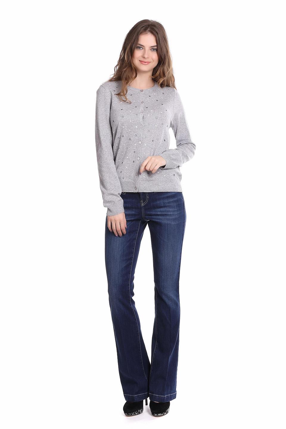 Жакет Gerry Weber с звёздами серый