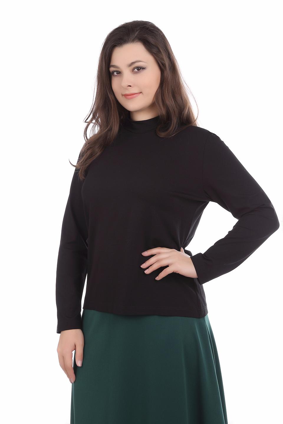 Блуза Rabe collection черная с горлом