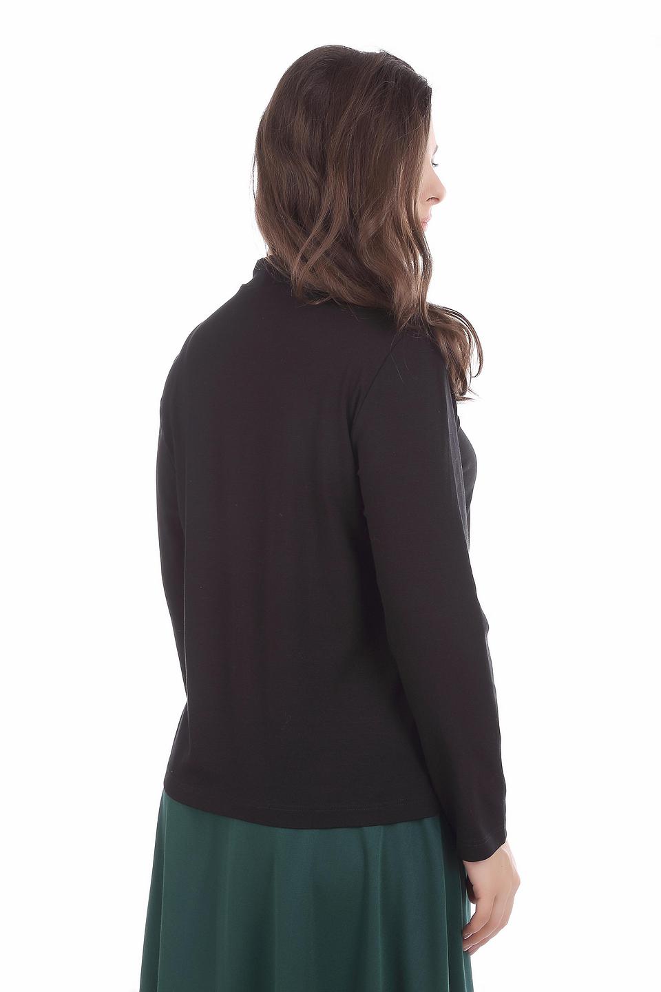 Блуза Rabe collection черная с горлом