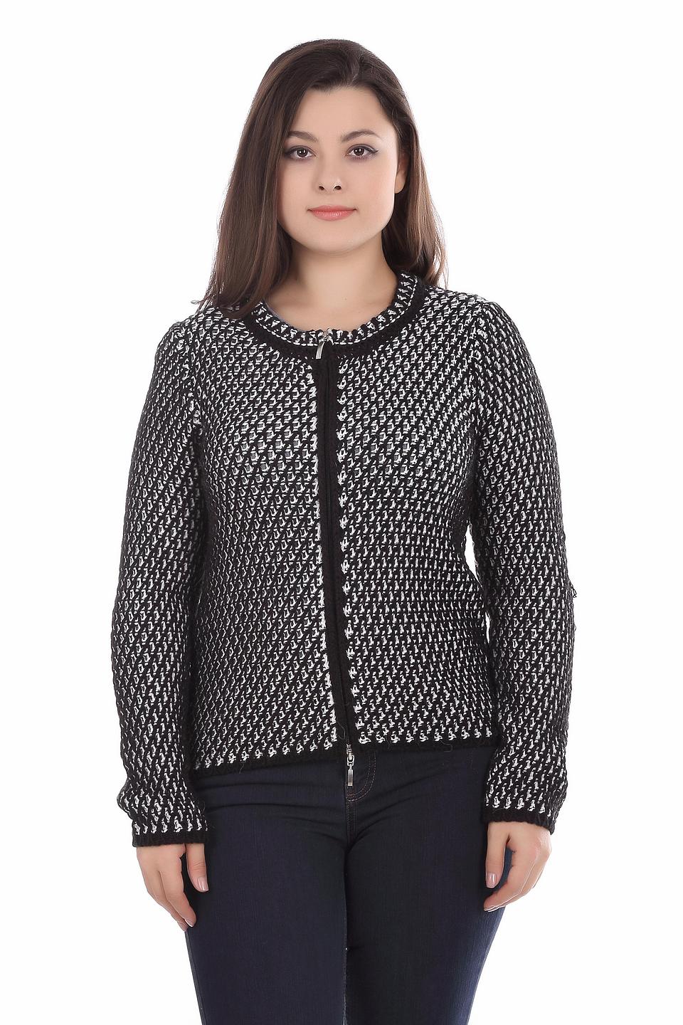 Жакет Gerry Weber Черный с узором