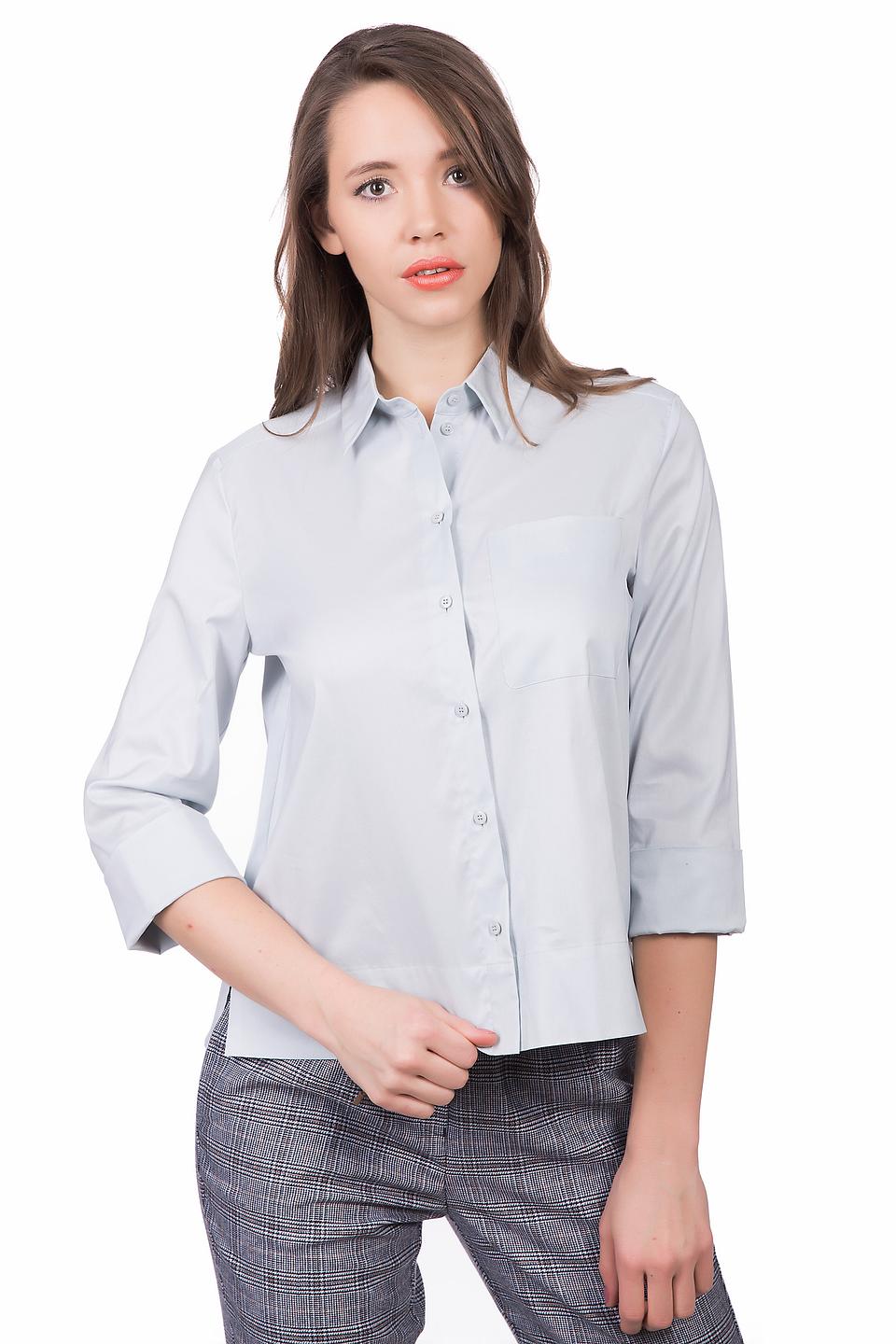 Блуза Luisa Cerano голубого цвета