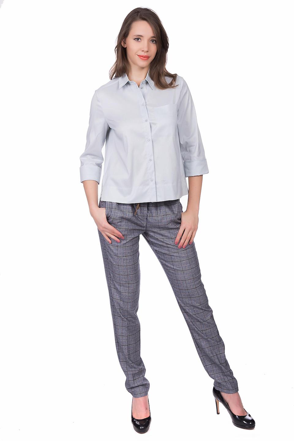 Блуза Luisa Cerano голубого цвета