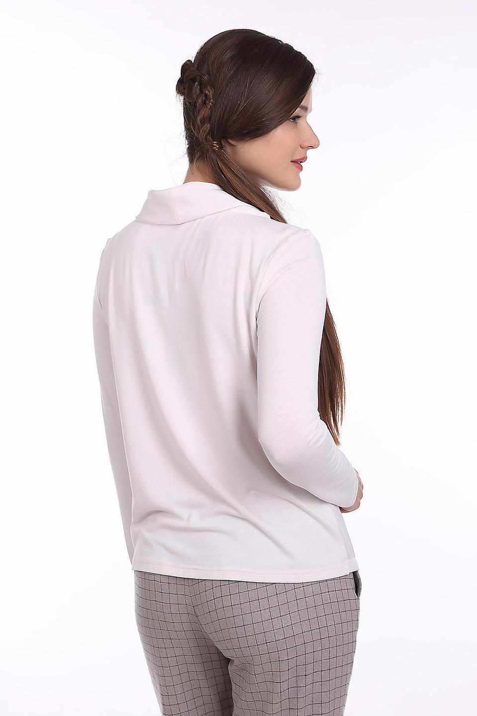 Блуза Pezzo белая с бантом