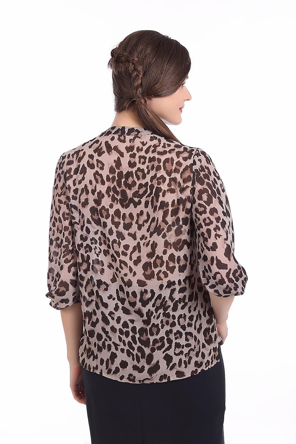 Блуза Argent с леопардовым принтом