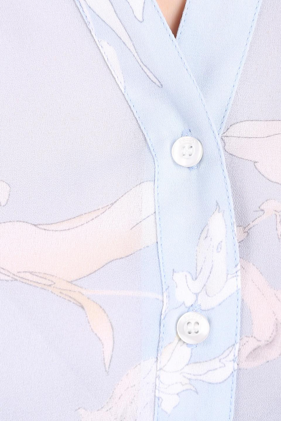 Блуза Pezzo с цветочным принтом