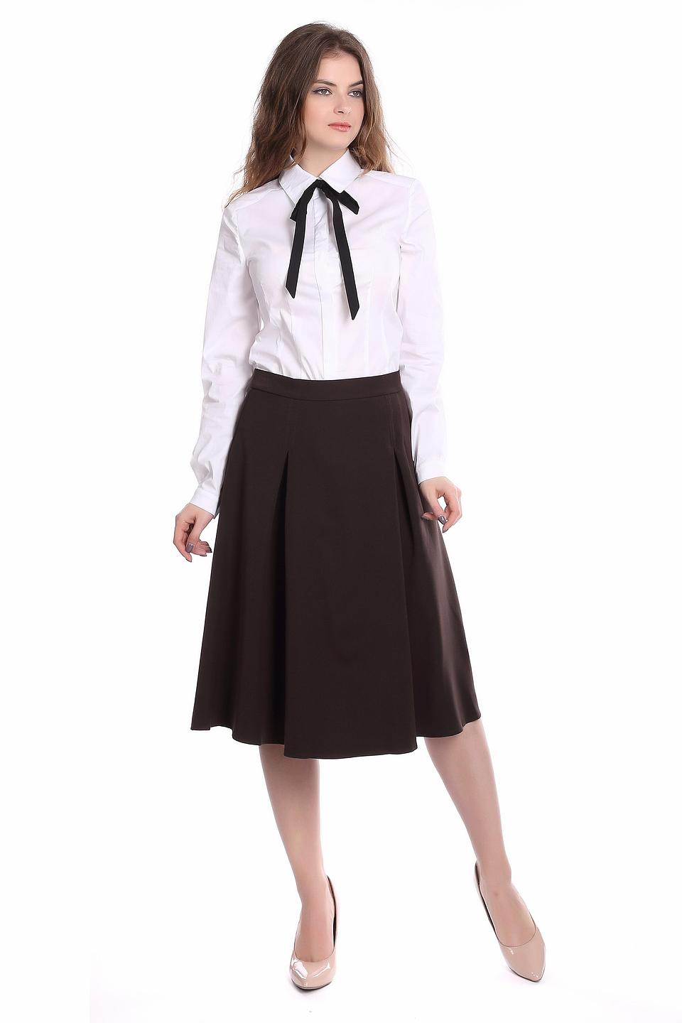 Блуза Argent белого цвета с бантом