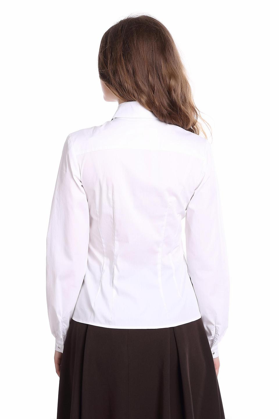 Блуза Argent белого цвета с бантом