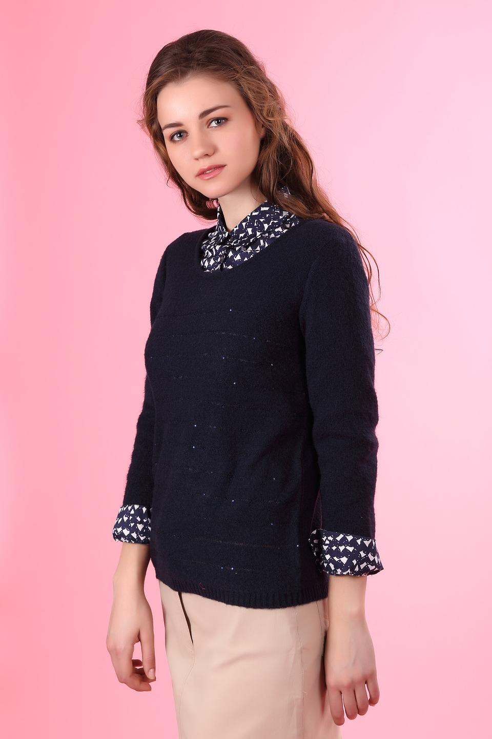 Пуловер Via Appia с вышивкой