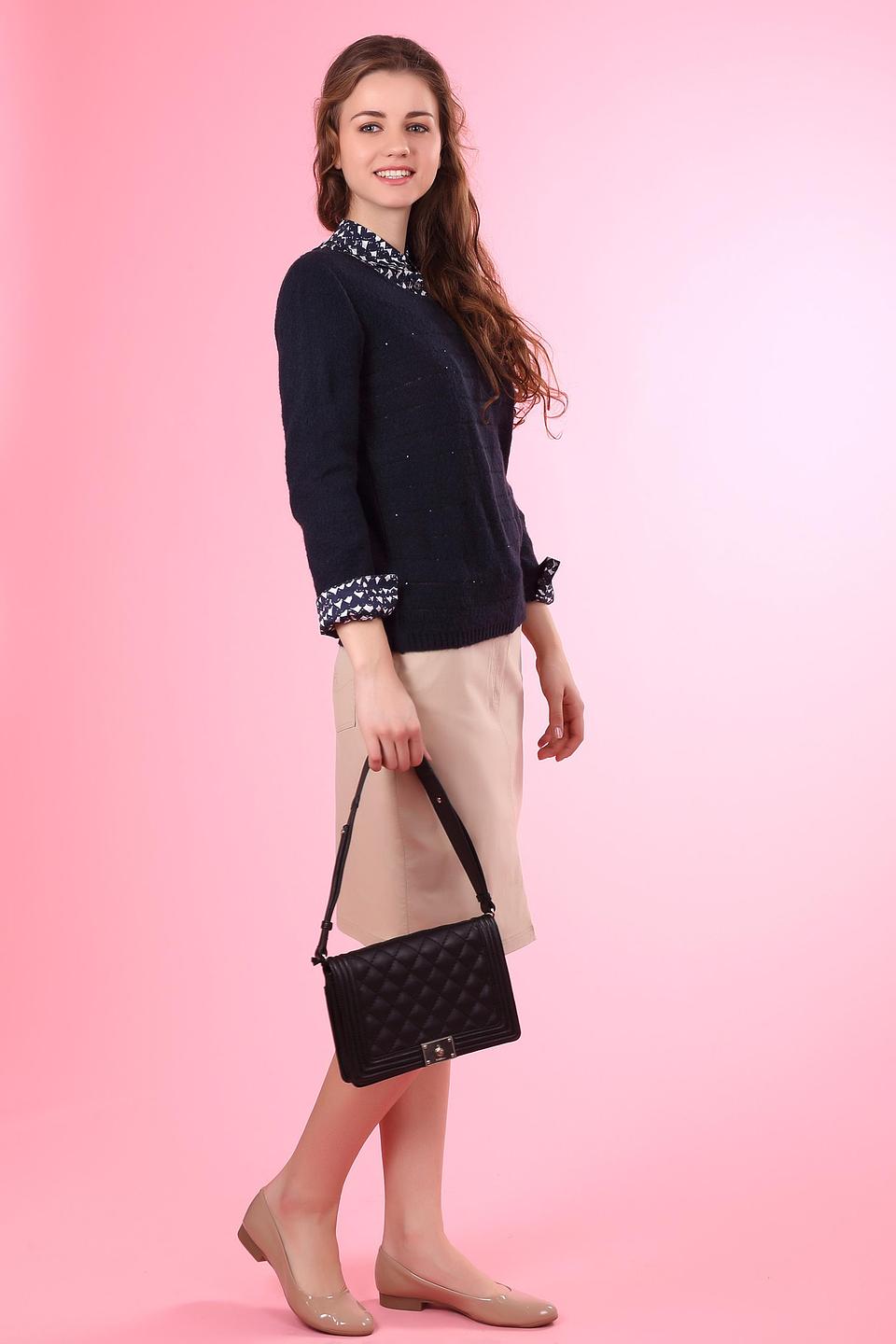 Пуловер Via Appia с вышивкой