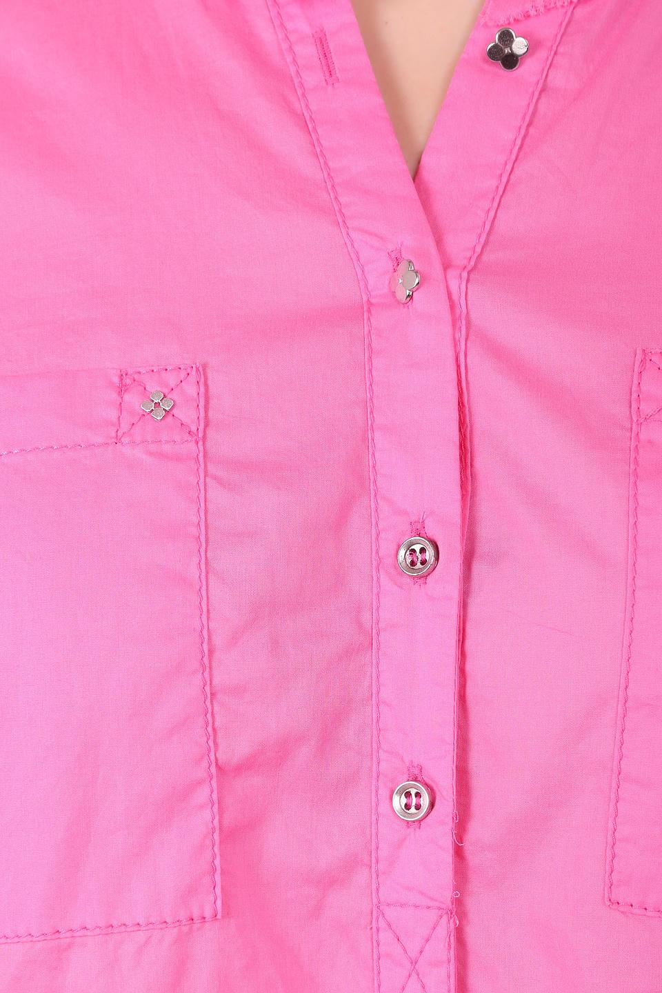 Блуза SE Stenau розовая с длинным рукавом