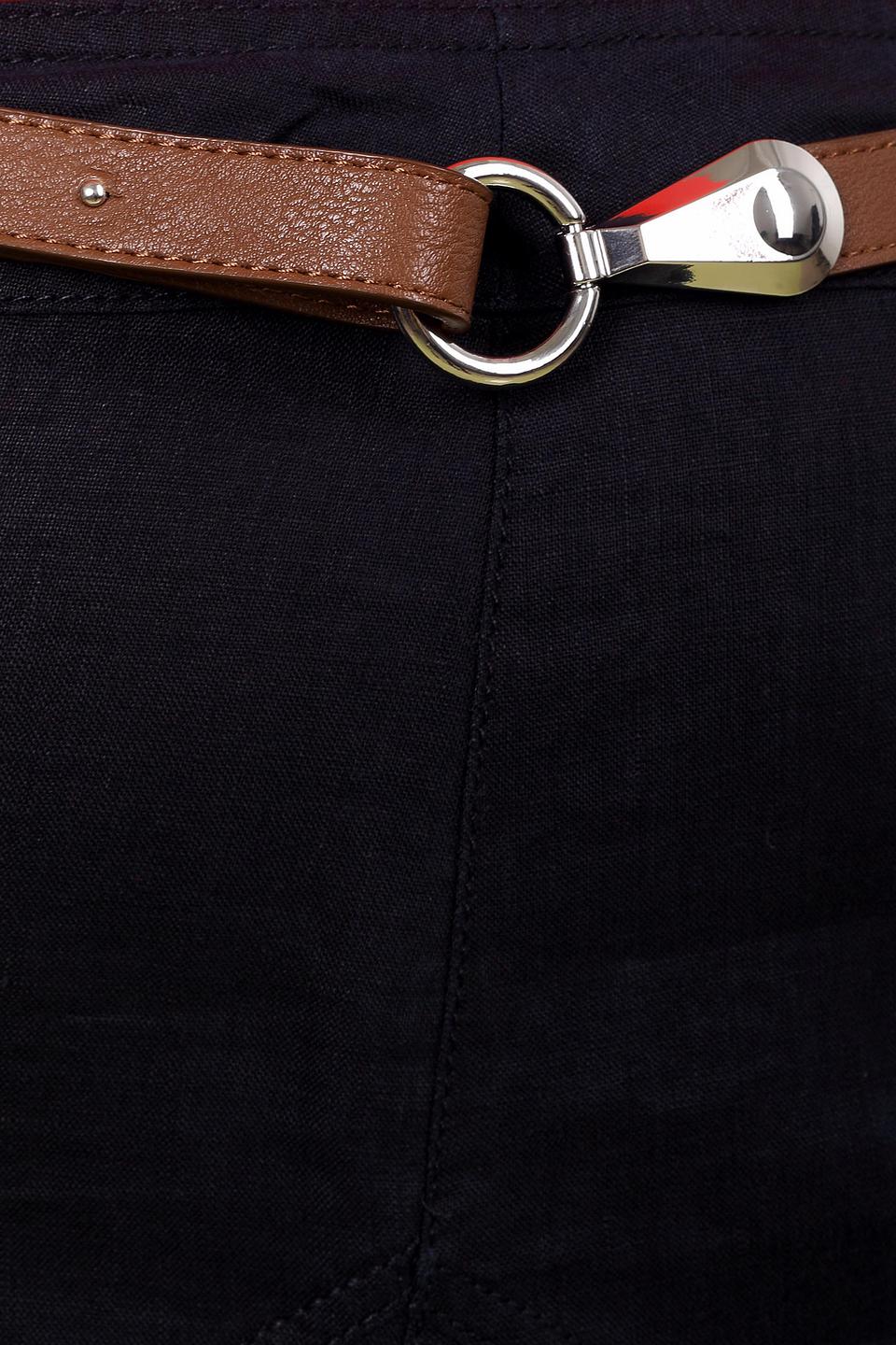Юбка Gerry Weber чёрная льняная