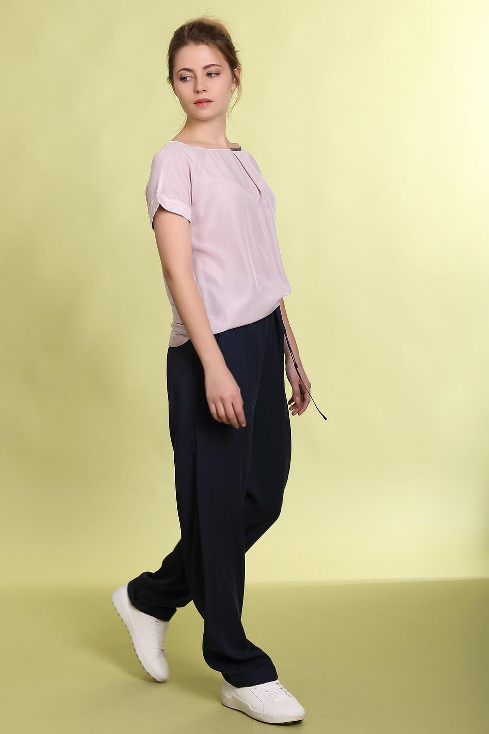 Розовая блуза Just Valeri с декором