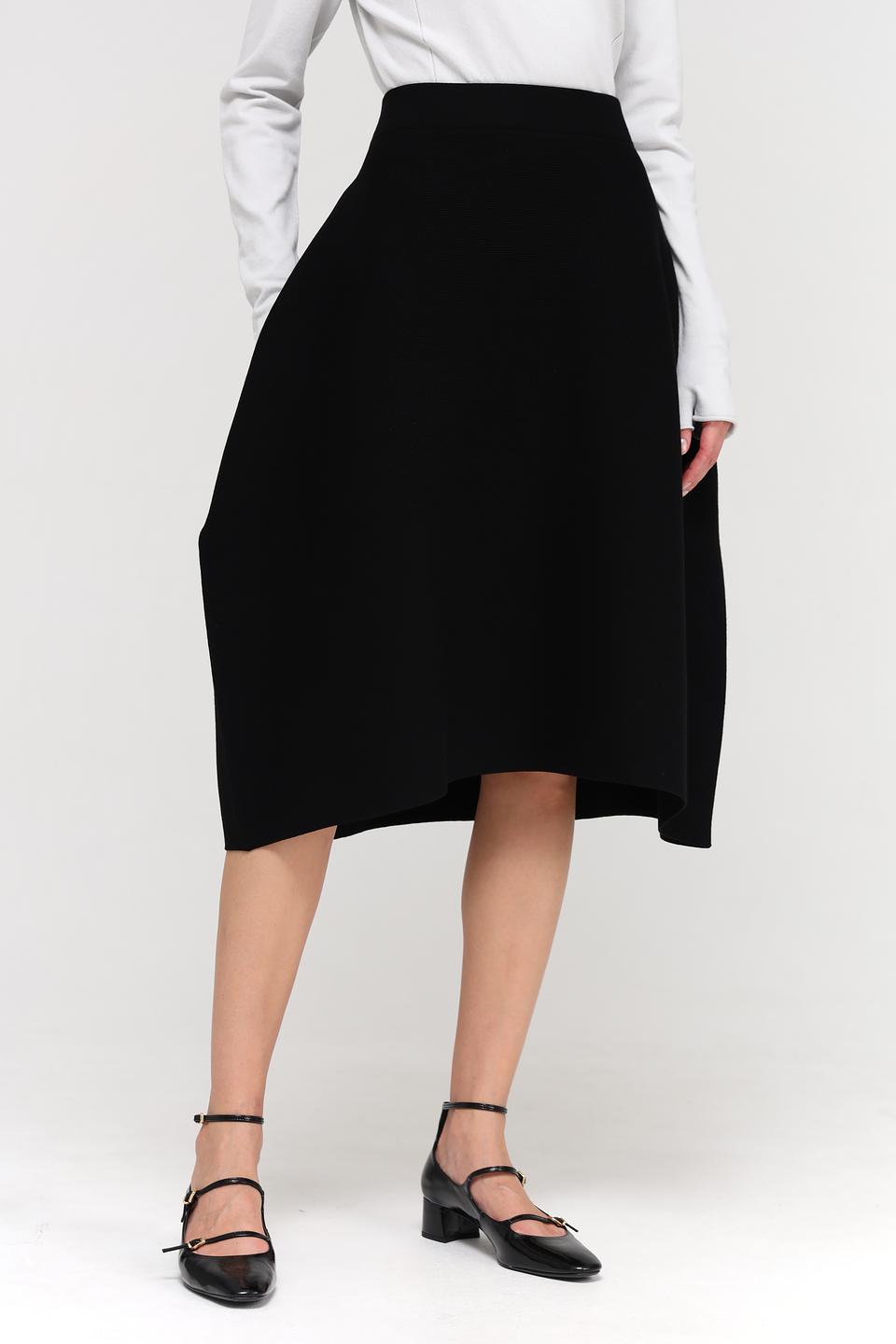 Юбка Annette Gortz чёрная асимметричная