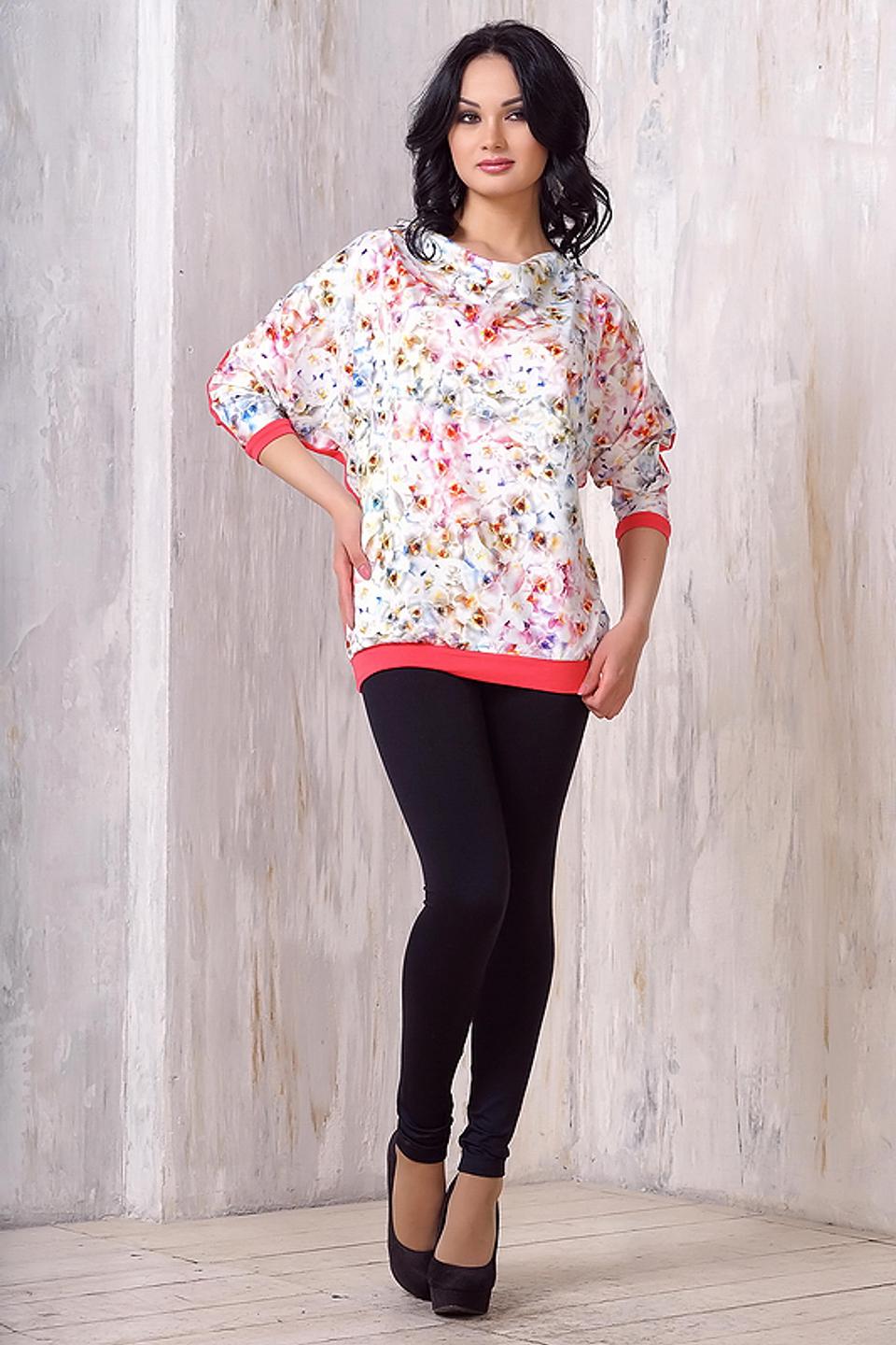 Блуза VAY с цветочным принтом