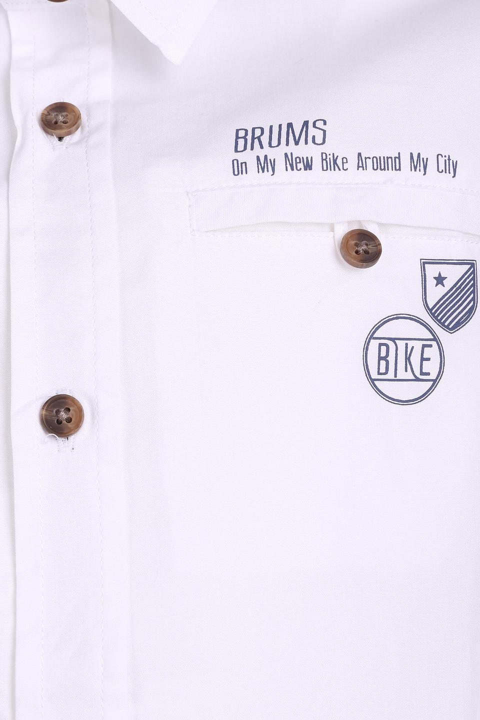 Рубашка Brums с принтом Bike