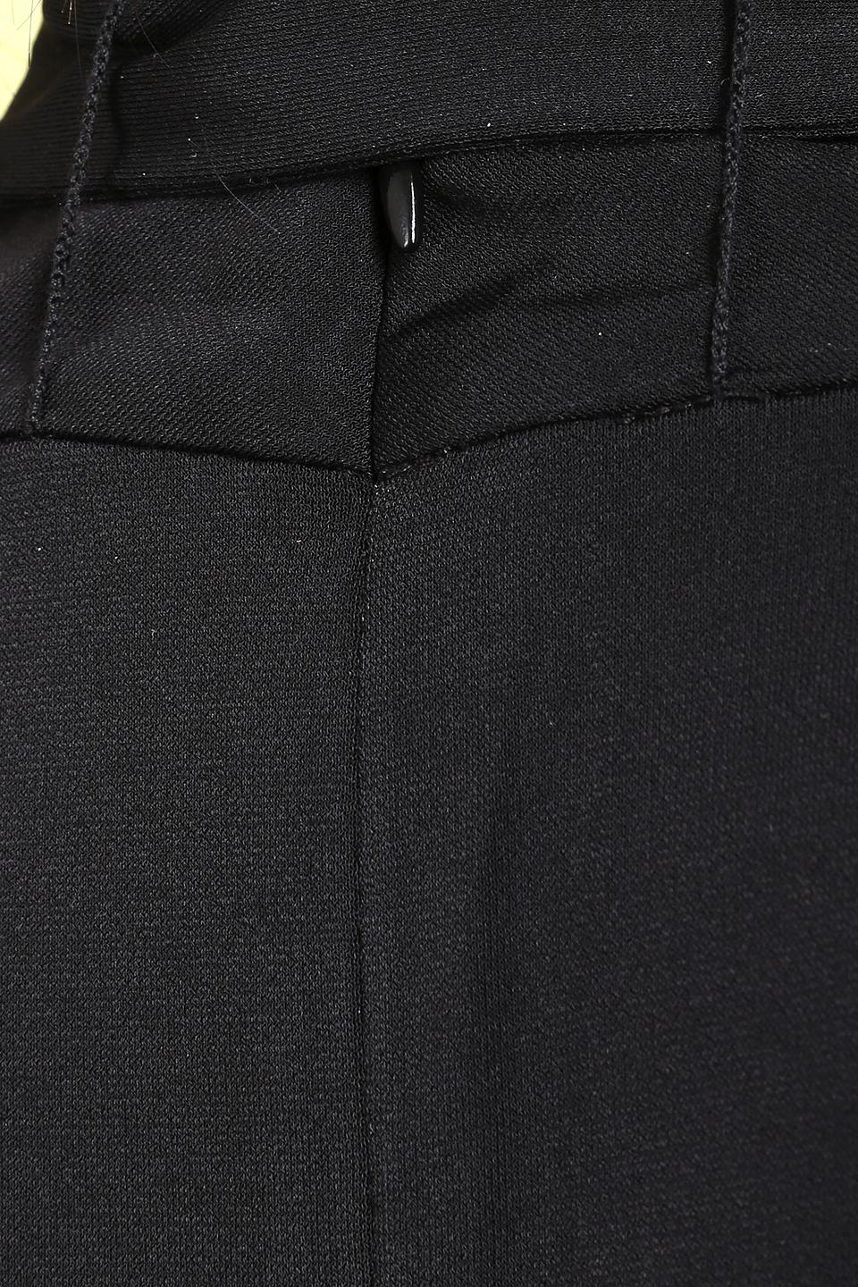 Блуза Just Valeri с бантиком чёрная