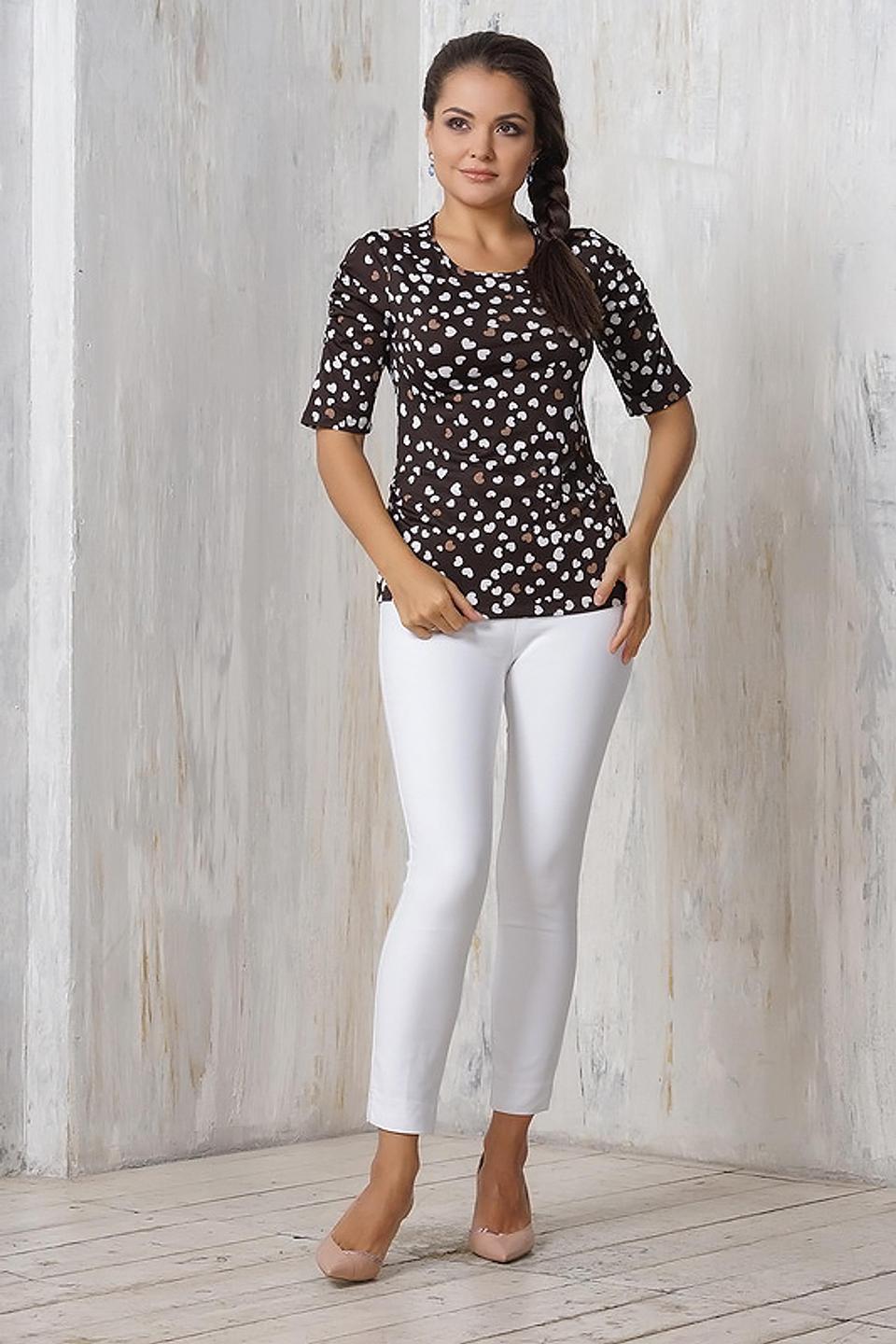 Блуза VAY с принтом "сердца"