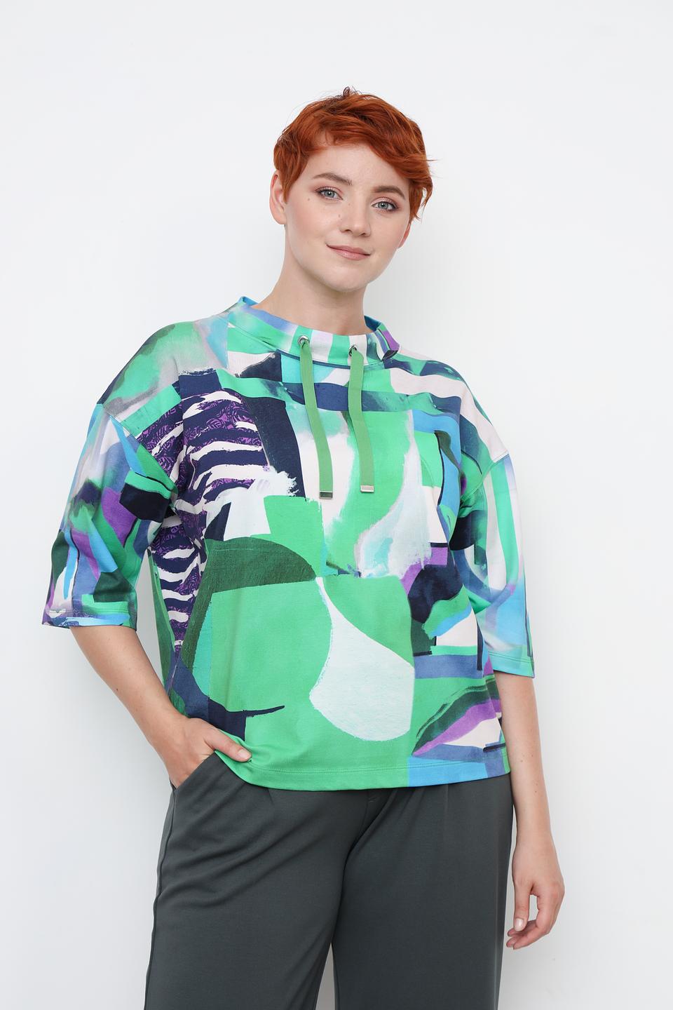 Пуловер Rabe collection с принтом