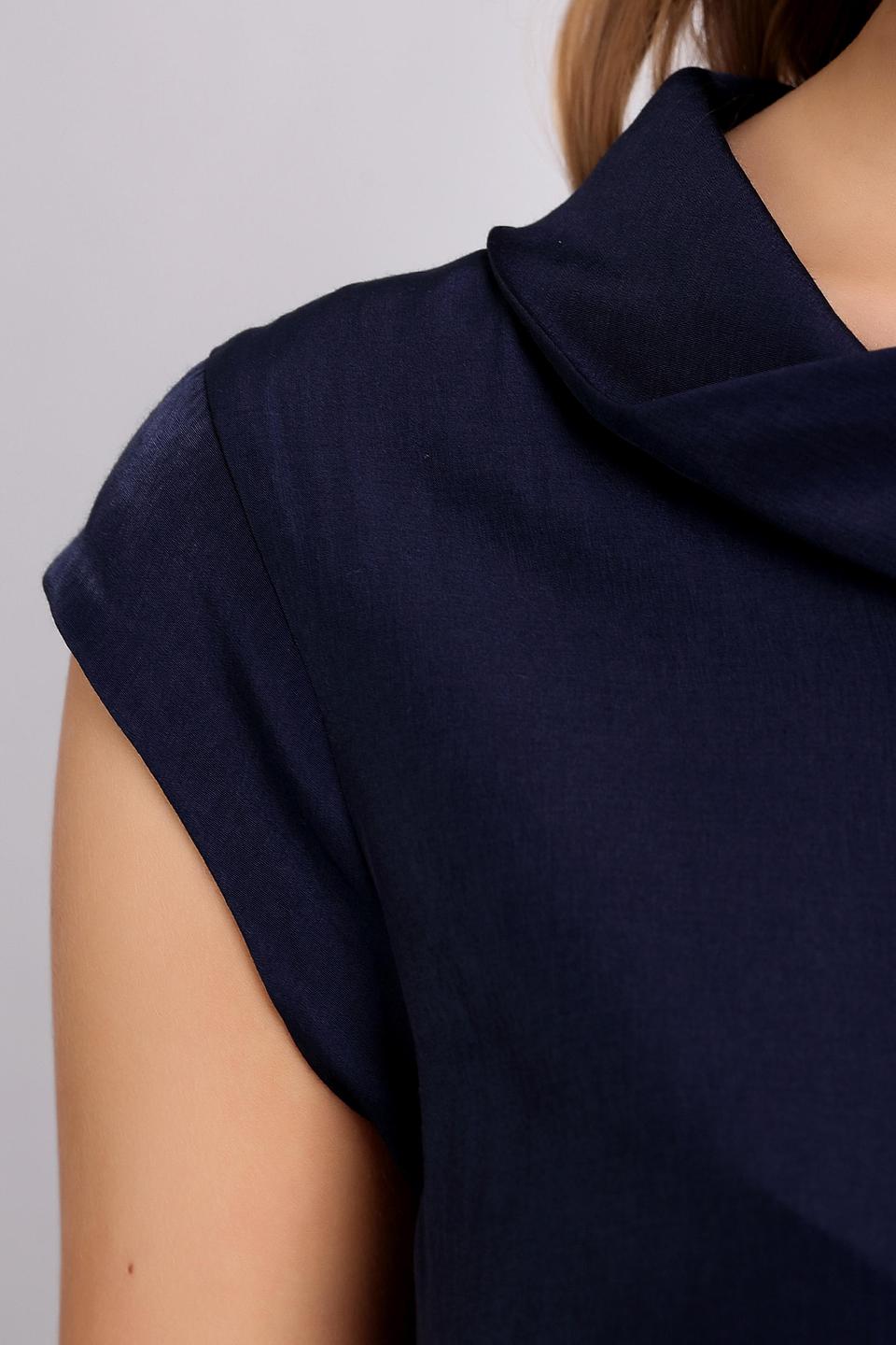 Блуза Pezzo с воротником-стойкой