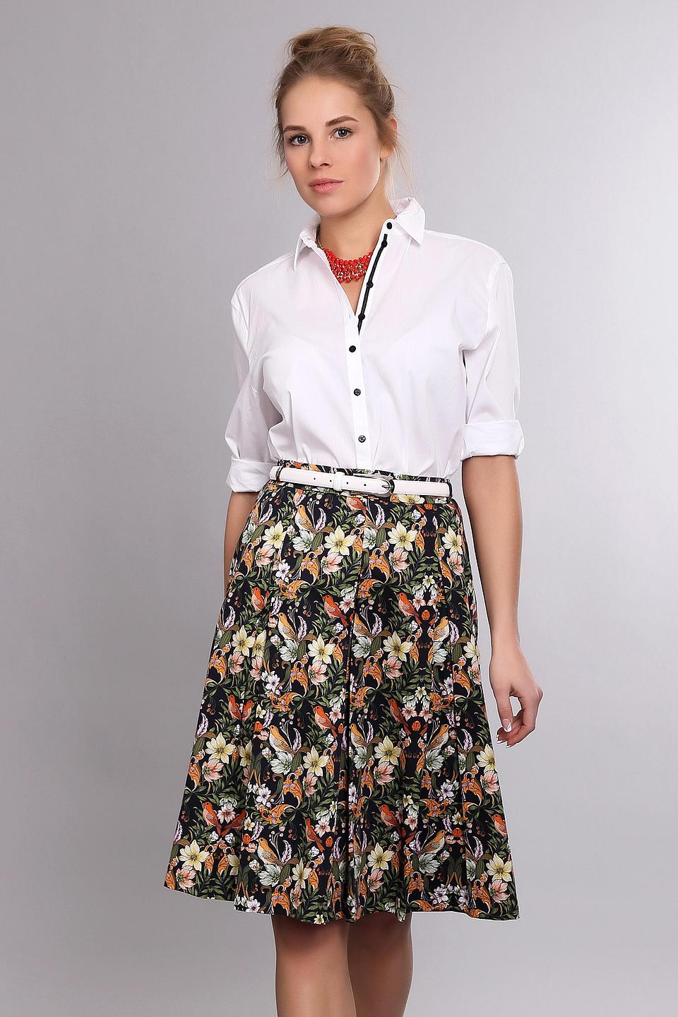 Блуза Gerry Weber белая с 3/4 рукавом