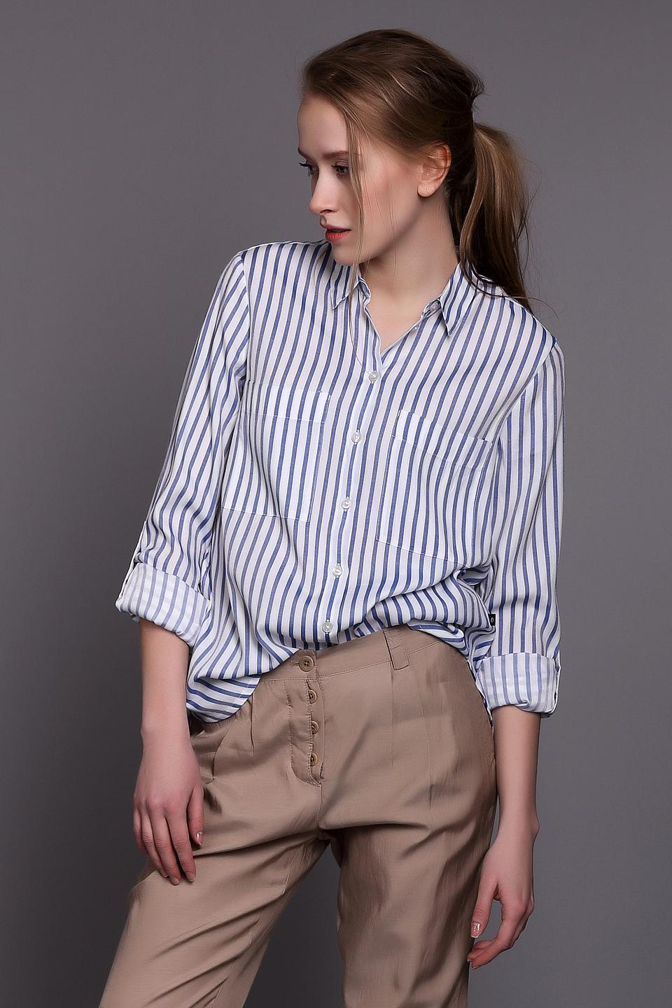 Блуза s.Oliver DENIM в полоску