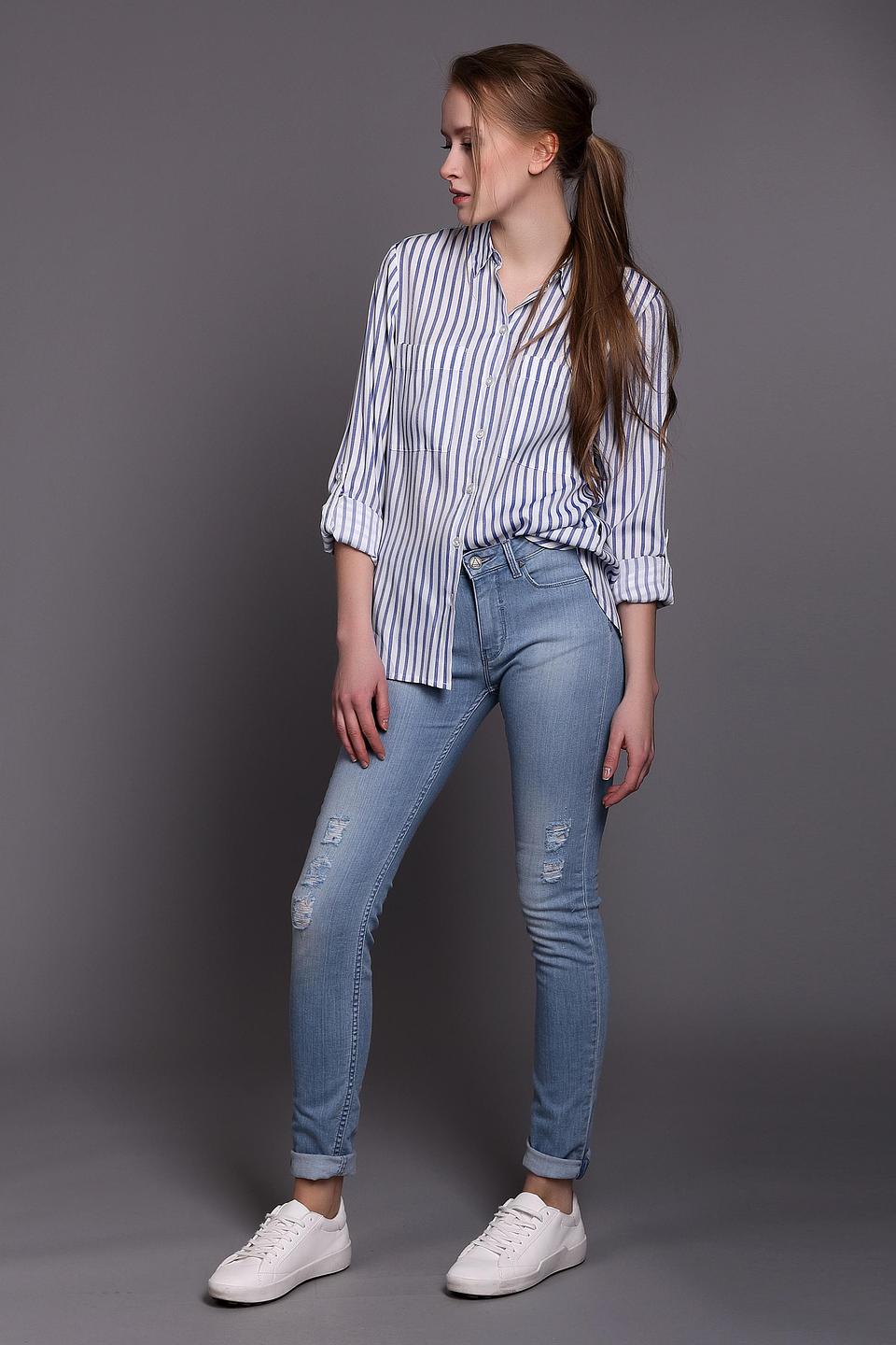 Блуза s.Oliver DENIM в полоску