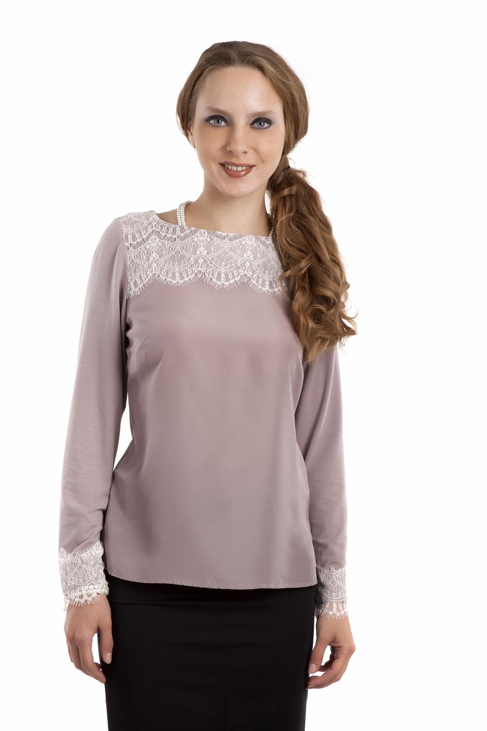 Блуза Pezzo с кружевом