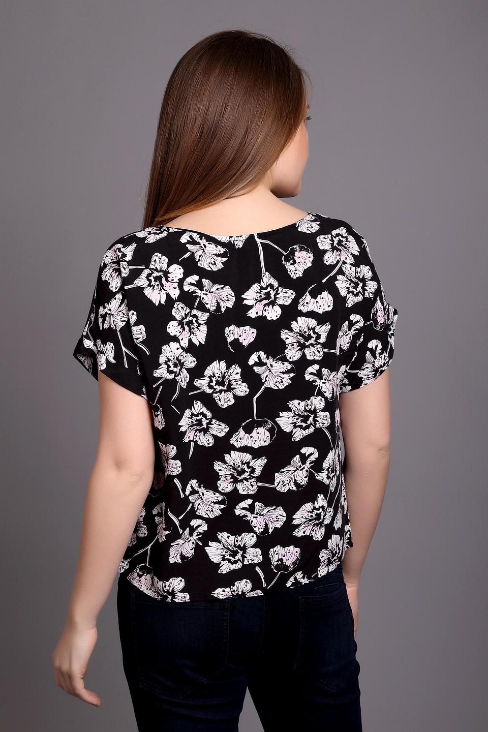 Блуза Pezzo с цветочным принтом