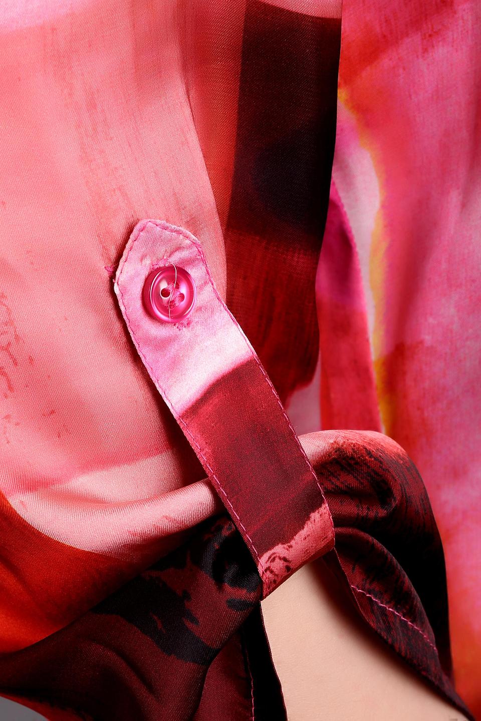 Блуза Lebek с абстрактным принтом