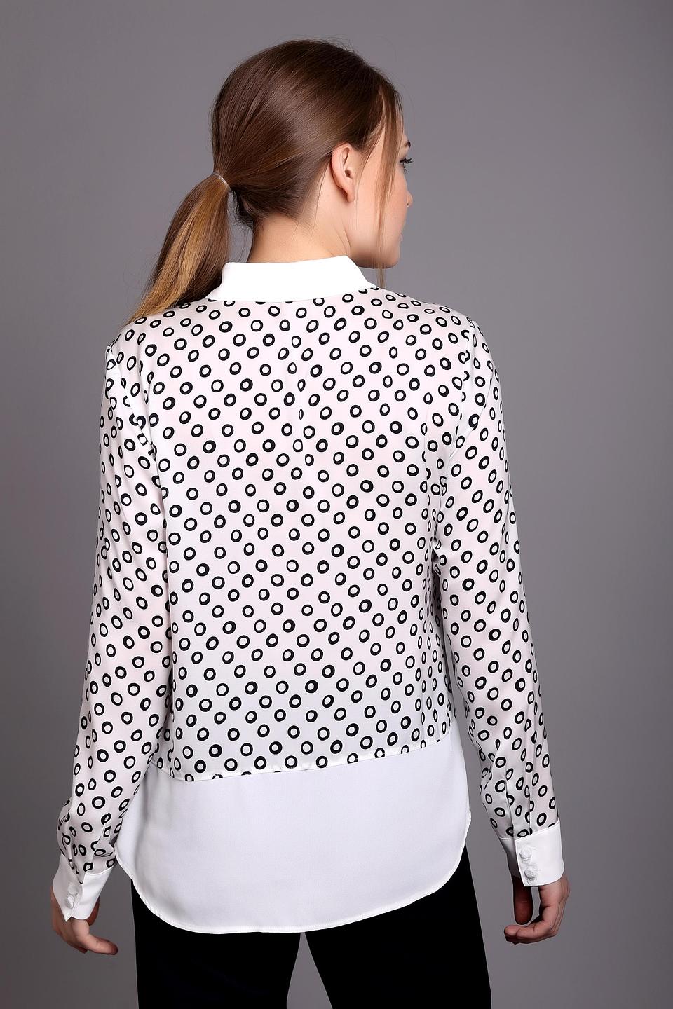 Блуза Taifun в горошек