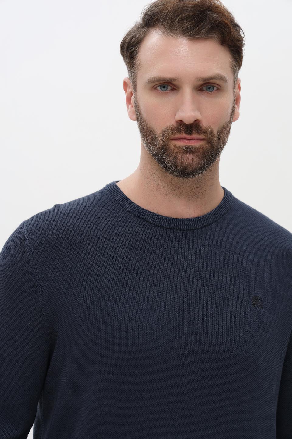 Пуловер Lerros тёмно-синий