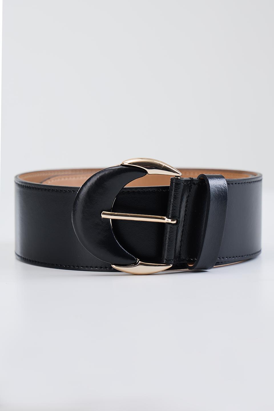 Пояс Penny Black Black кожаный