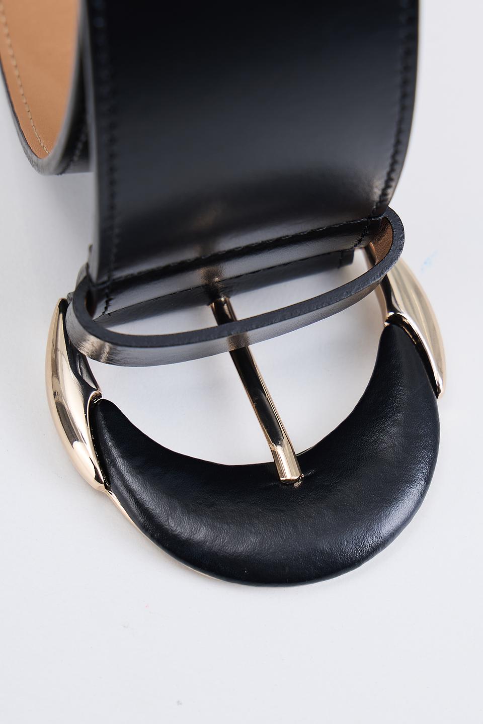 Пояс Penny Black Black кожаный